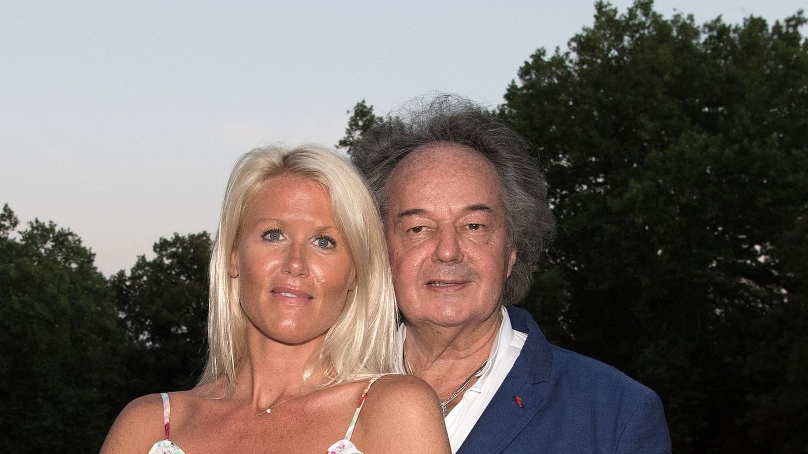 Gonzague Saint Bris et sa compagne