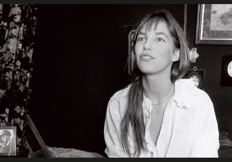 Les cheveux longs de Jane Birkin