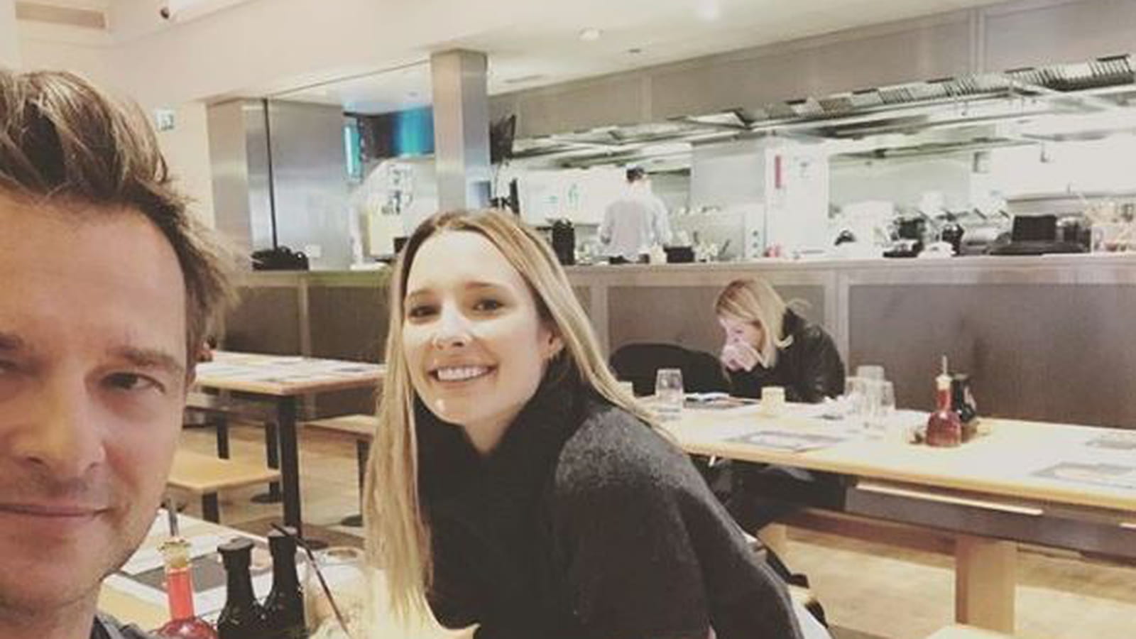 David Hallyday et Ilona Smet