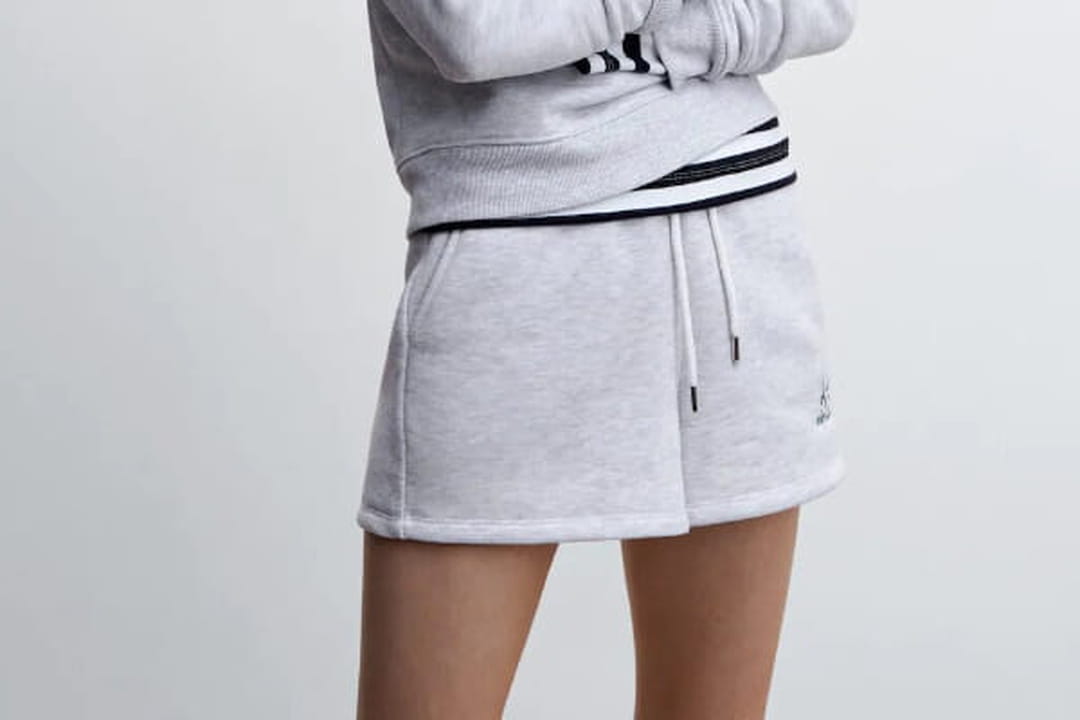 Short coton brodé - Femme | MANGO OUTLET Suisse