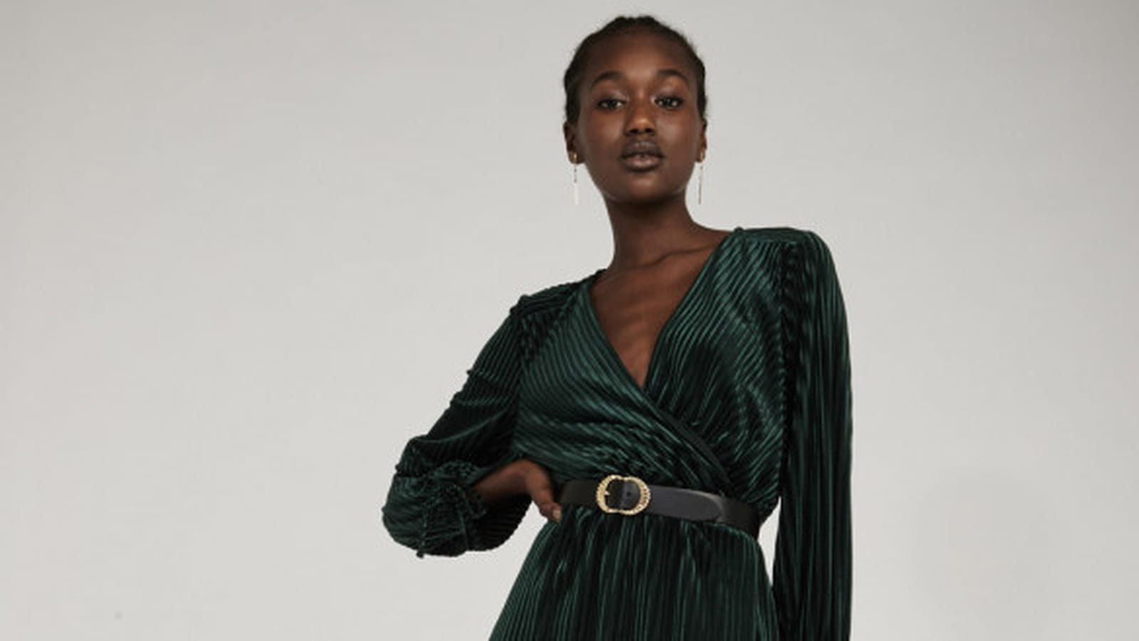 Robe velours Naf Naf
