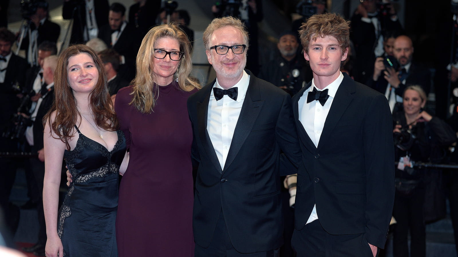 James Gray, sa femme et ses enfants