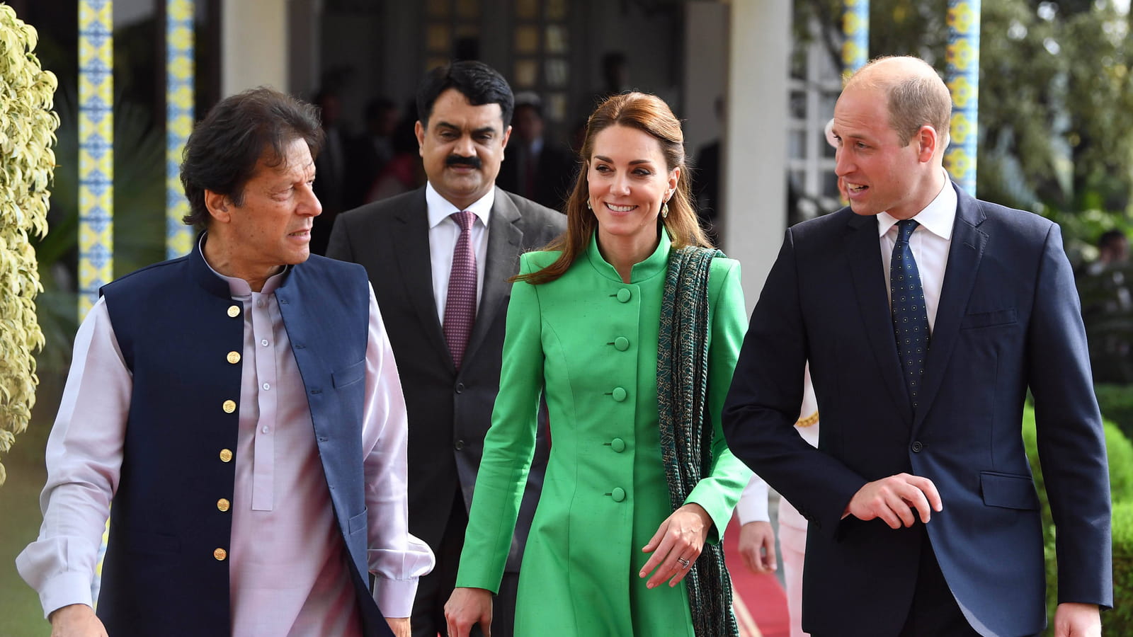  Imran Khan, Kate Middleton et le prince William