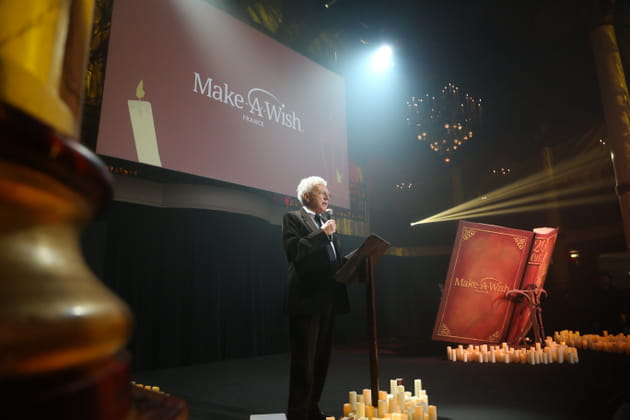 Nelson Monfort anime le Gala Make-A-Wish 2023 à Paris