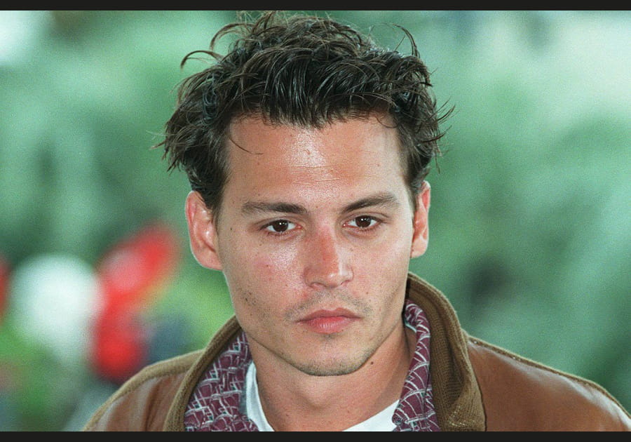 Johnny Depp, cheveux courts