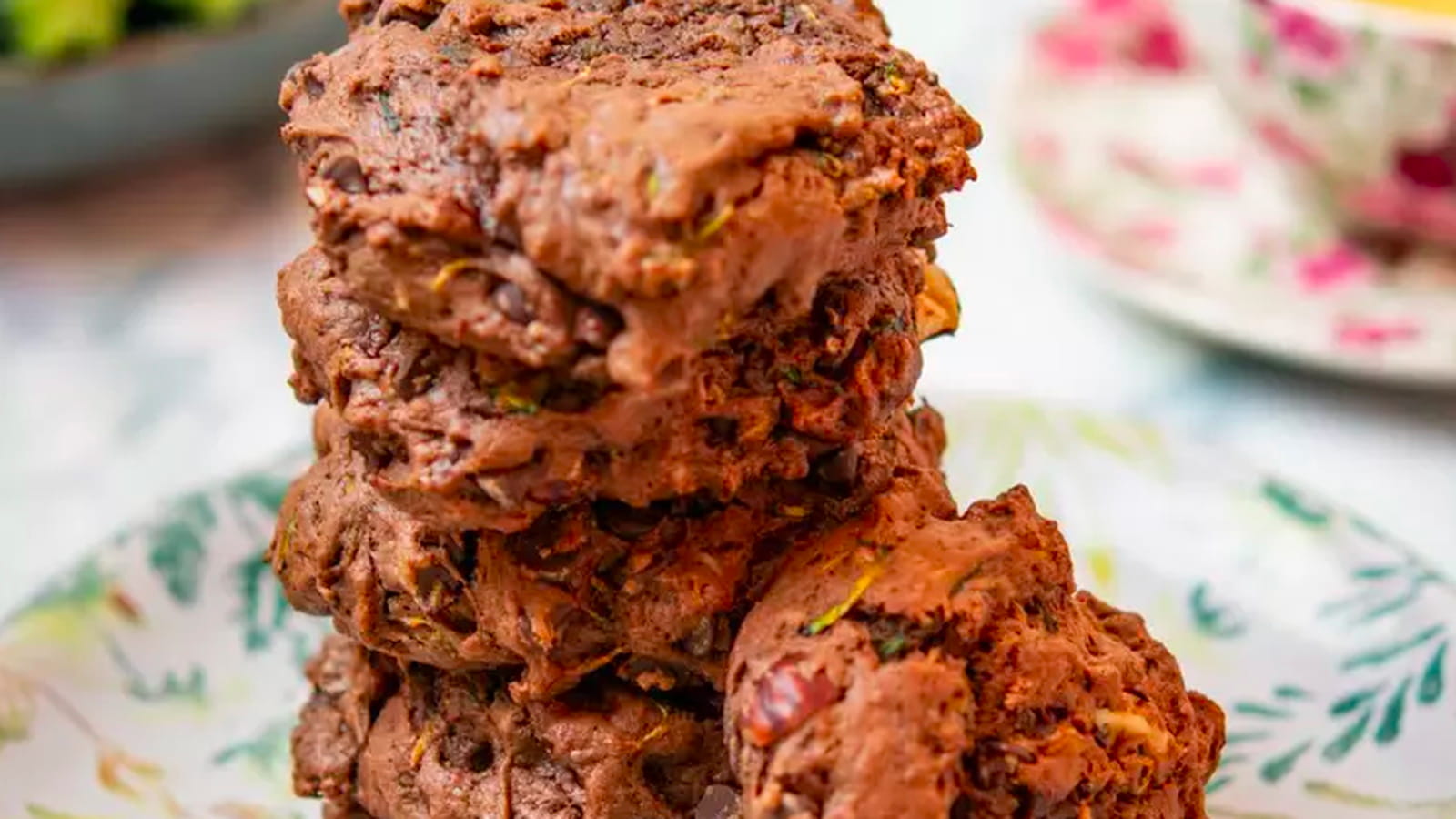 Cookies courgettes et chocolat