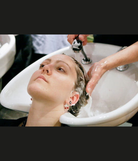 Un shampooing relaxant