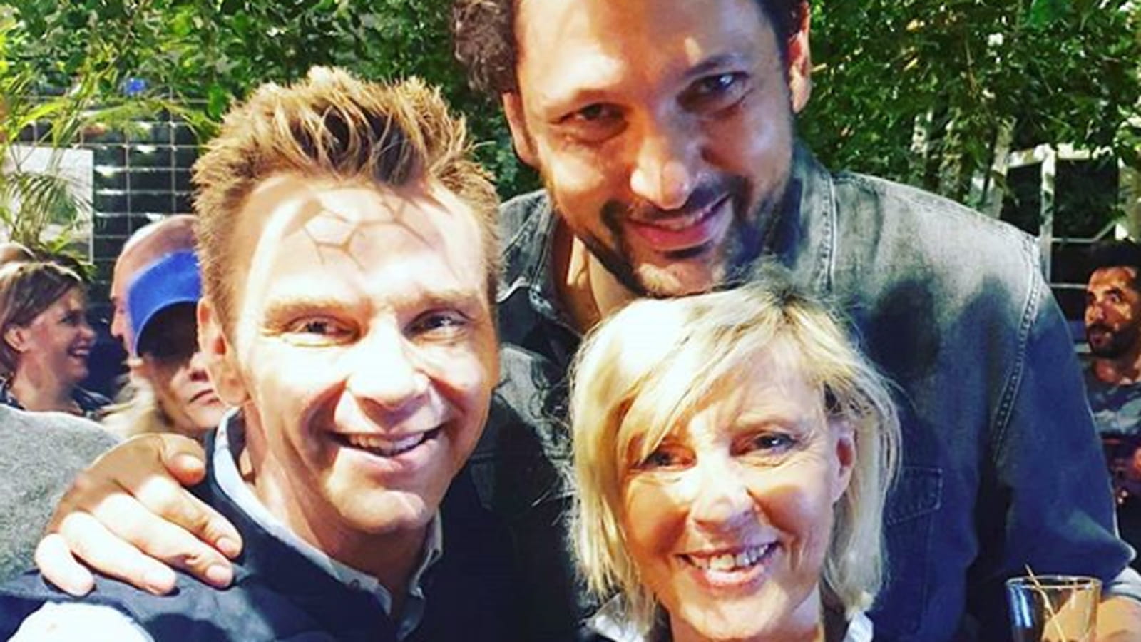 Jeanfi Janssens, Eric Antoine et  Chantal Ladesou