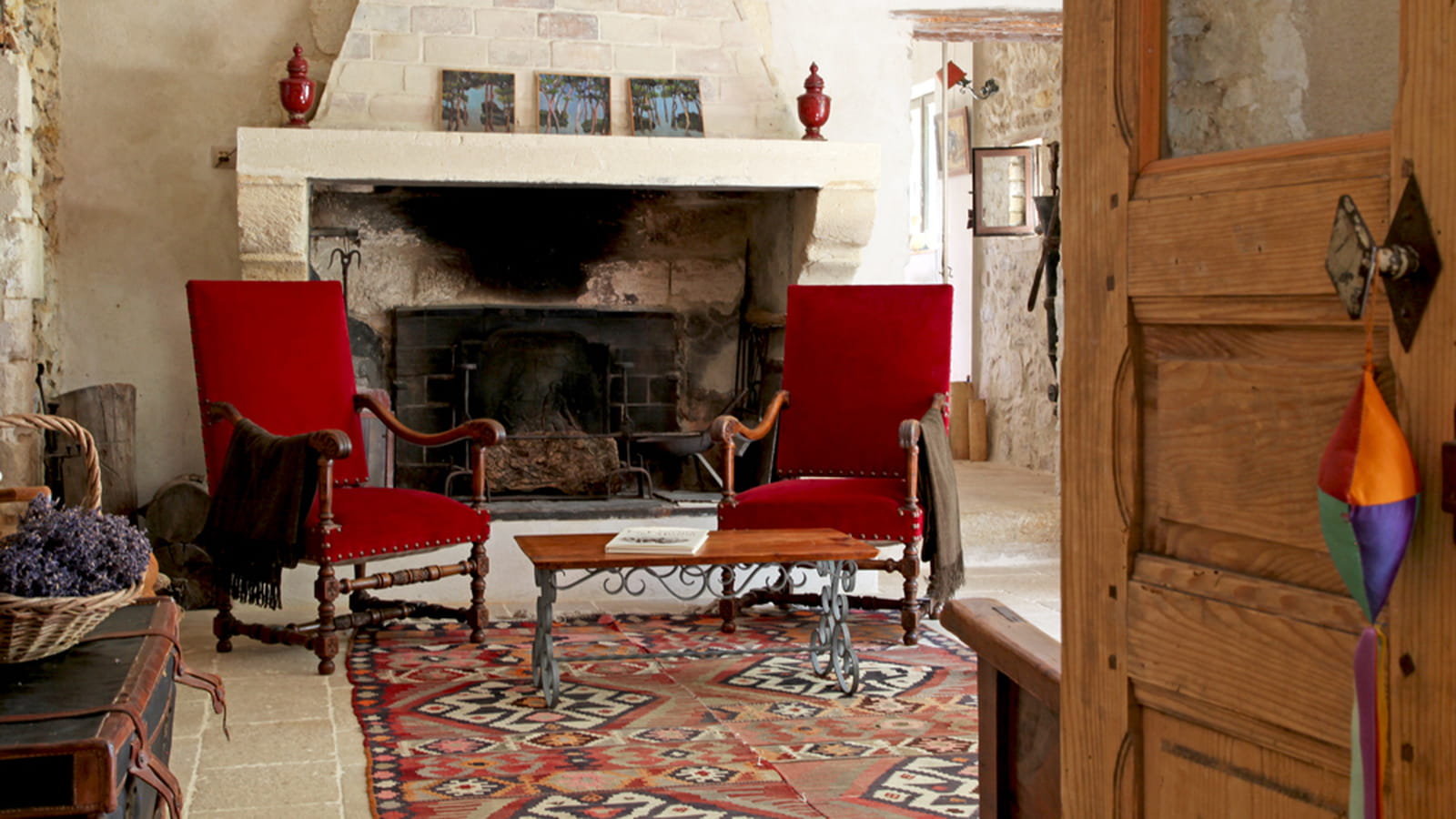 Fauteuil rouge