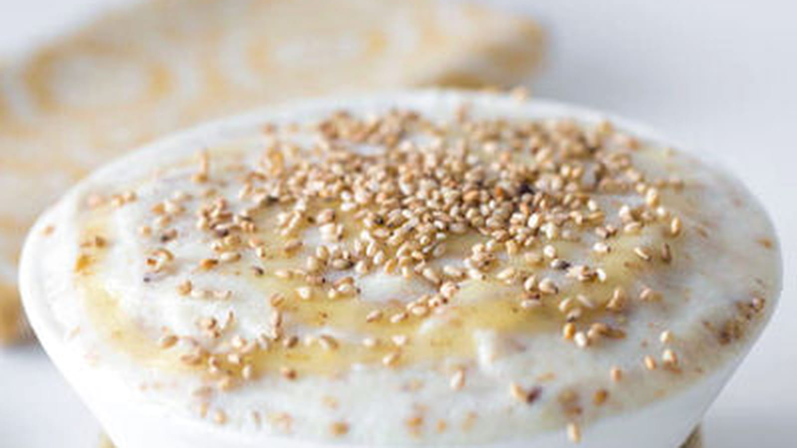 Glace au miel et au sésame