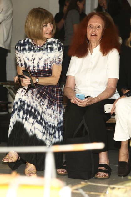 Anna Wintour et Grace Coddington