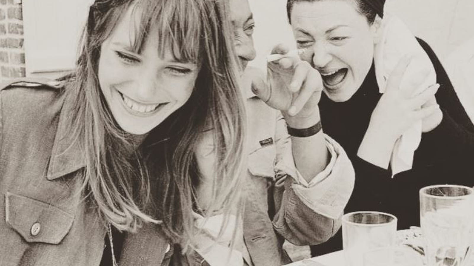 Avec Jane Birkin et Serge Gainsbourg