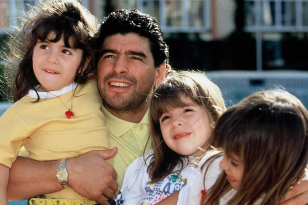 Diego Maradona, vrai papa poule