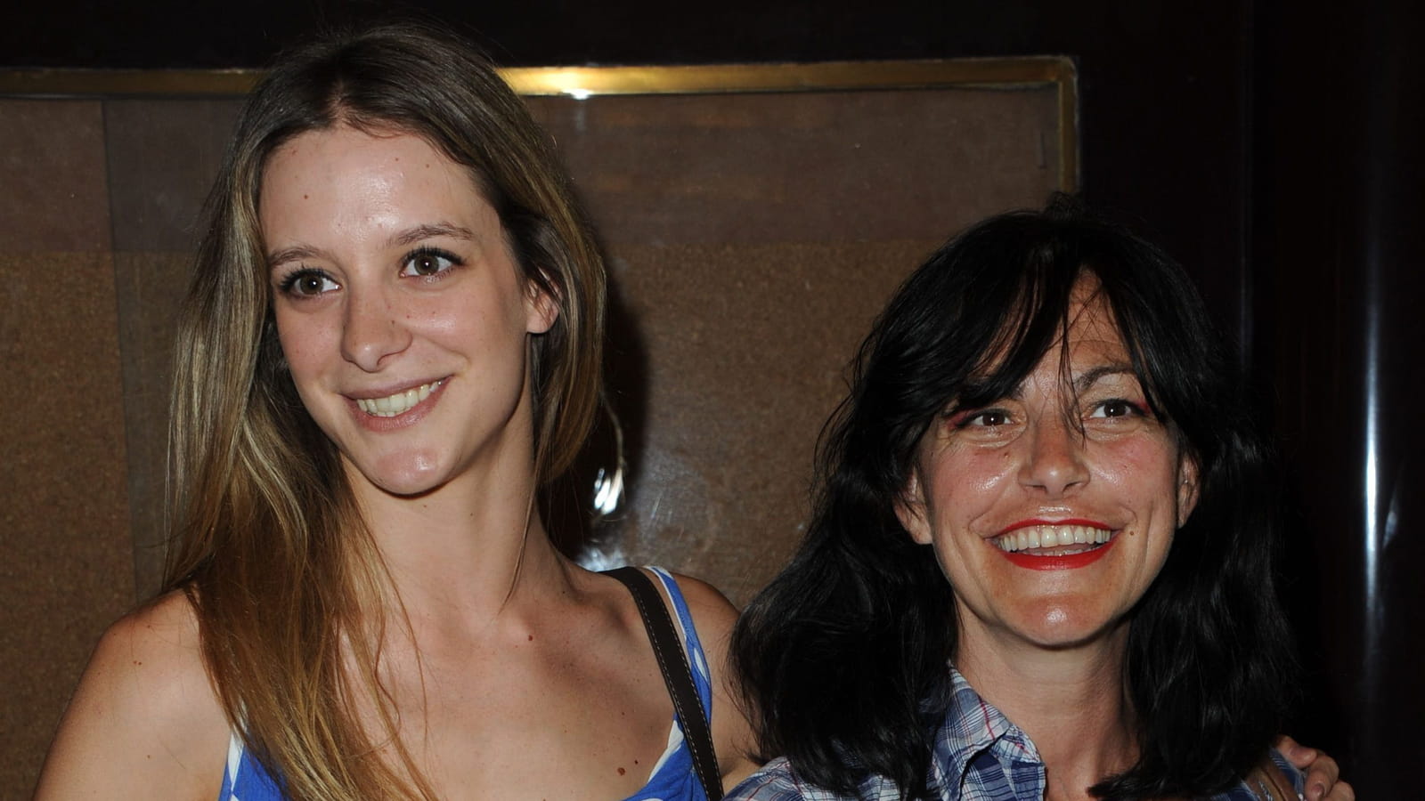 Avec sa fille Nubia, en 2012