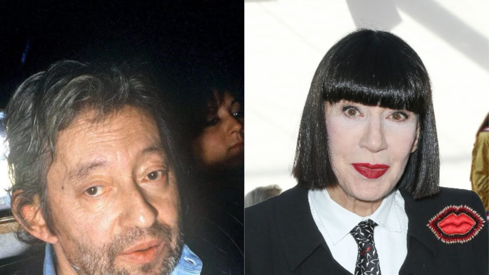 Gainsbourg et Chantal Thomas