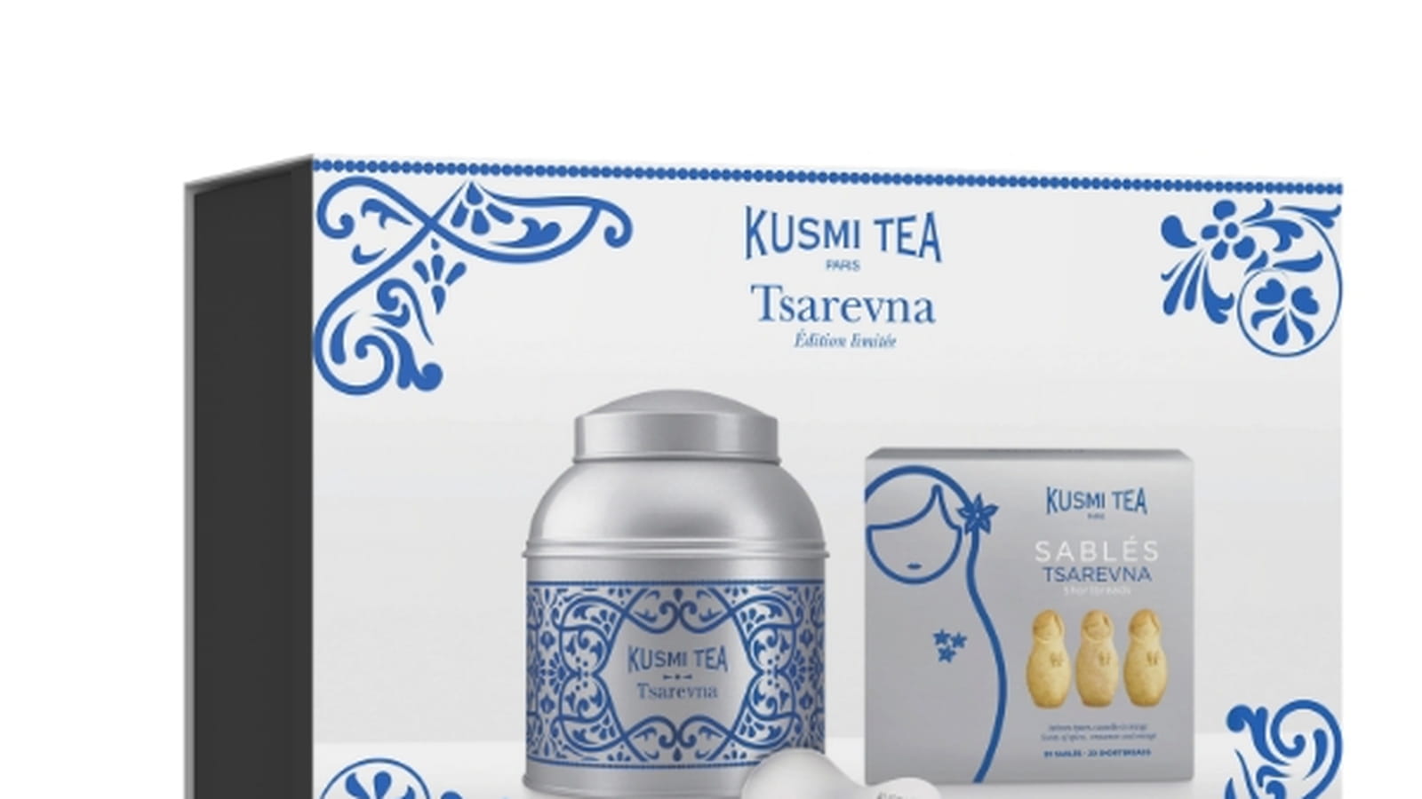 Le coffret TSAREVNA de KUSMI TEA