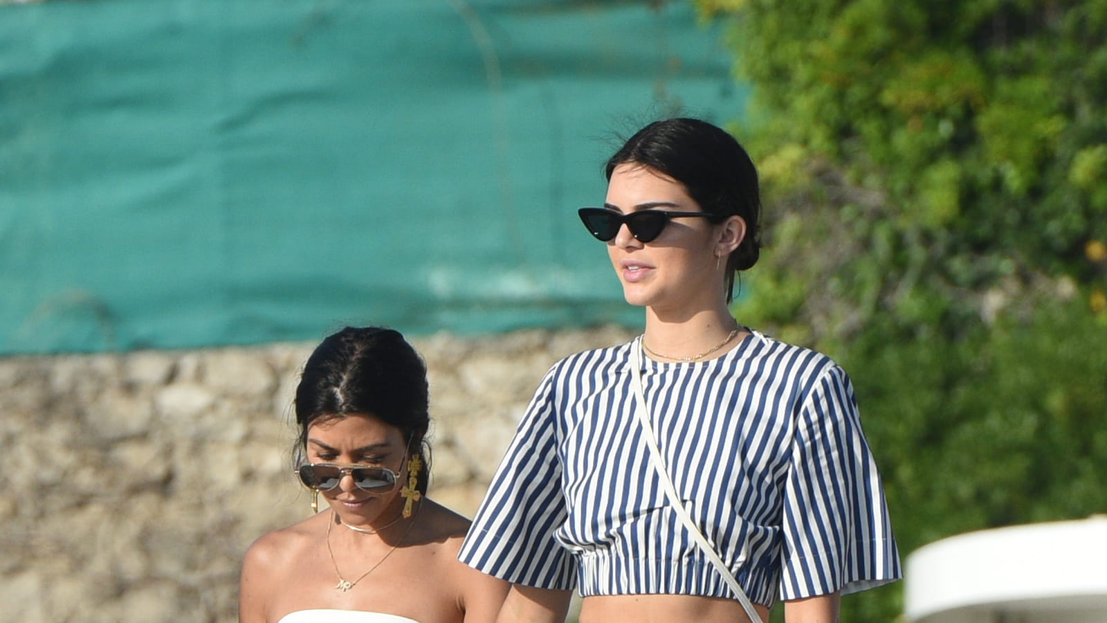Kendall Jenner et Kourtney Kardashian 