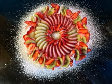 Tarte kiwi-fraise à la chantilly chocolat blanc : Etape 6