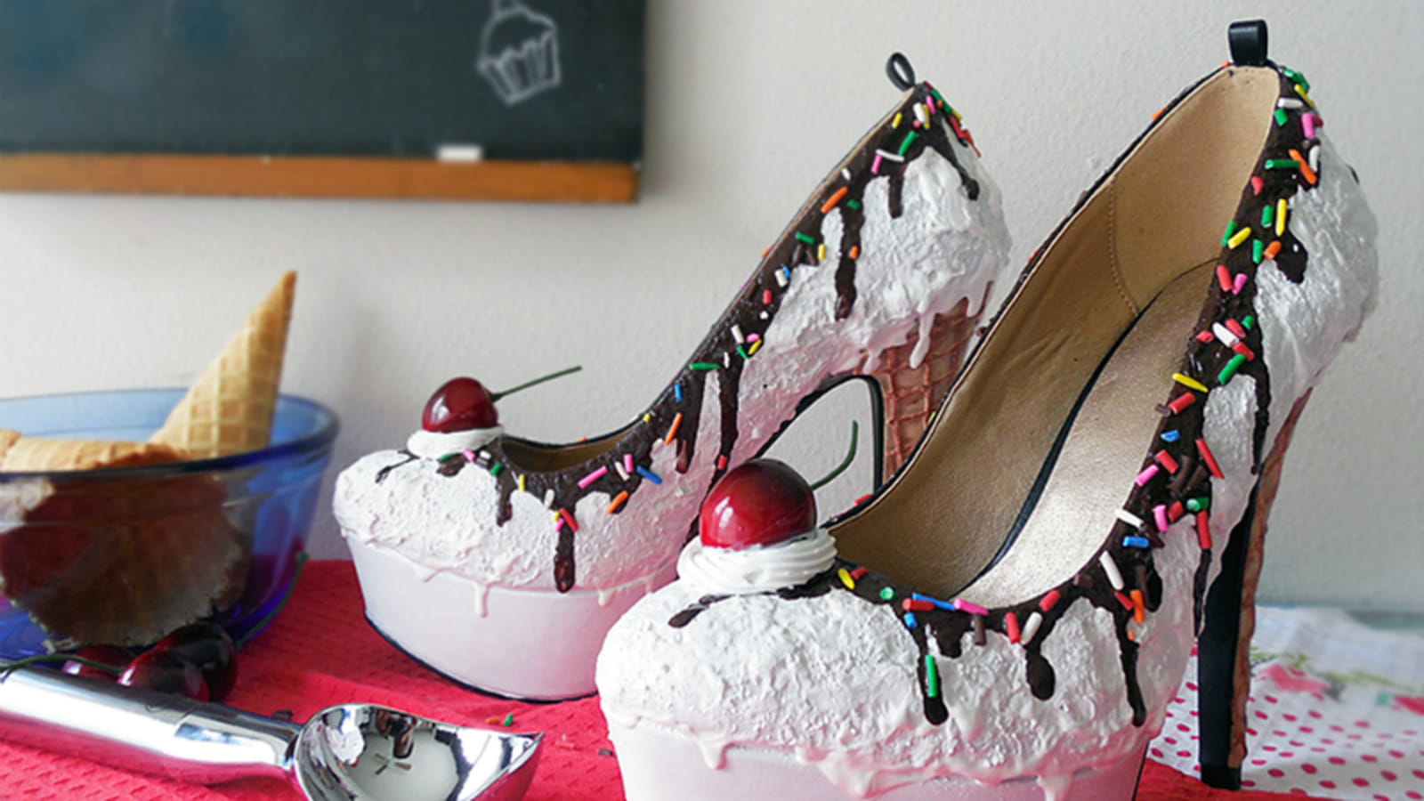Escarpins cupcakes