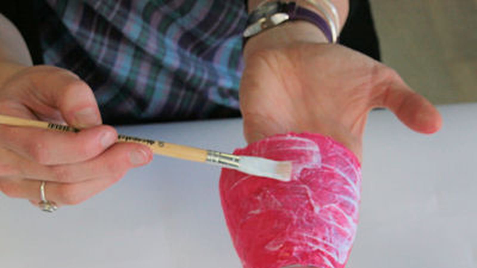 Vernir l'ensemble du papier