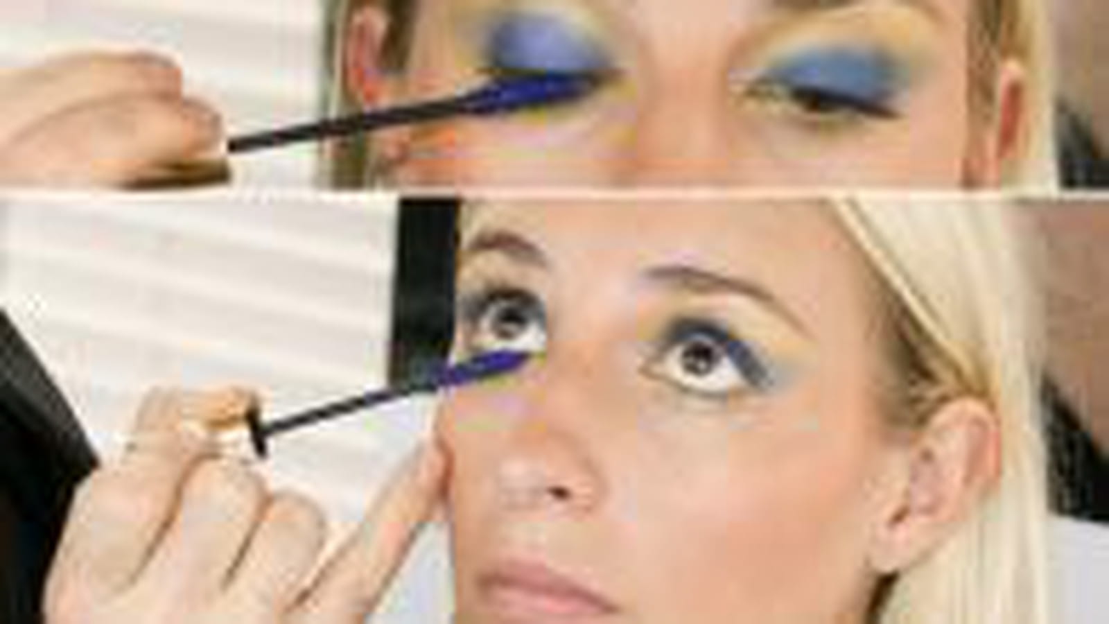 Du mascara bleu pour un regard torride