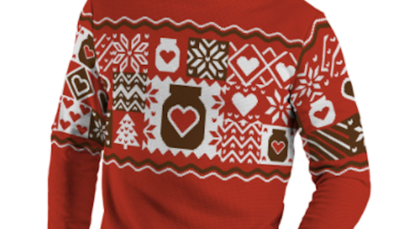 Pull de Noël Nutella