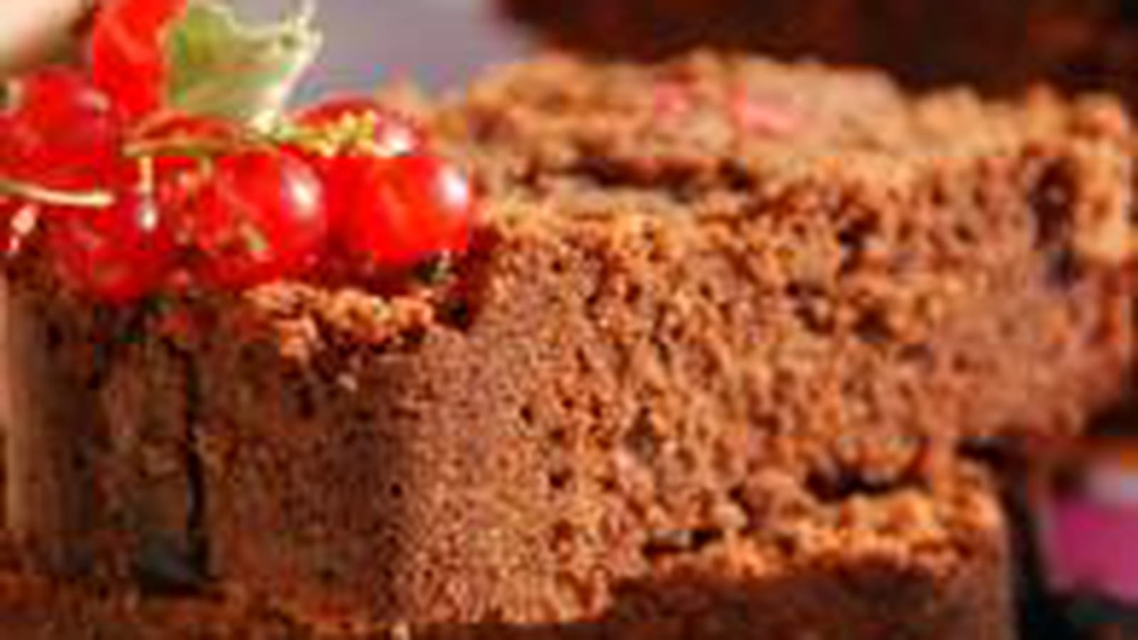 Cake choco-groseilles