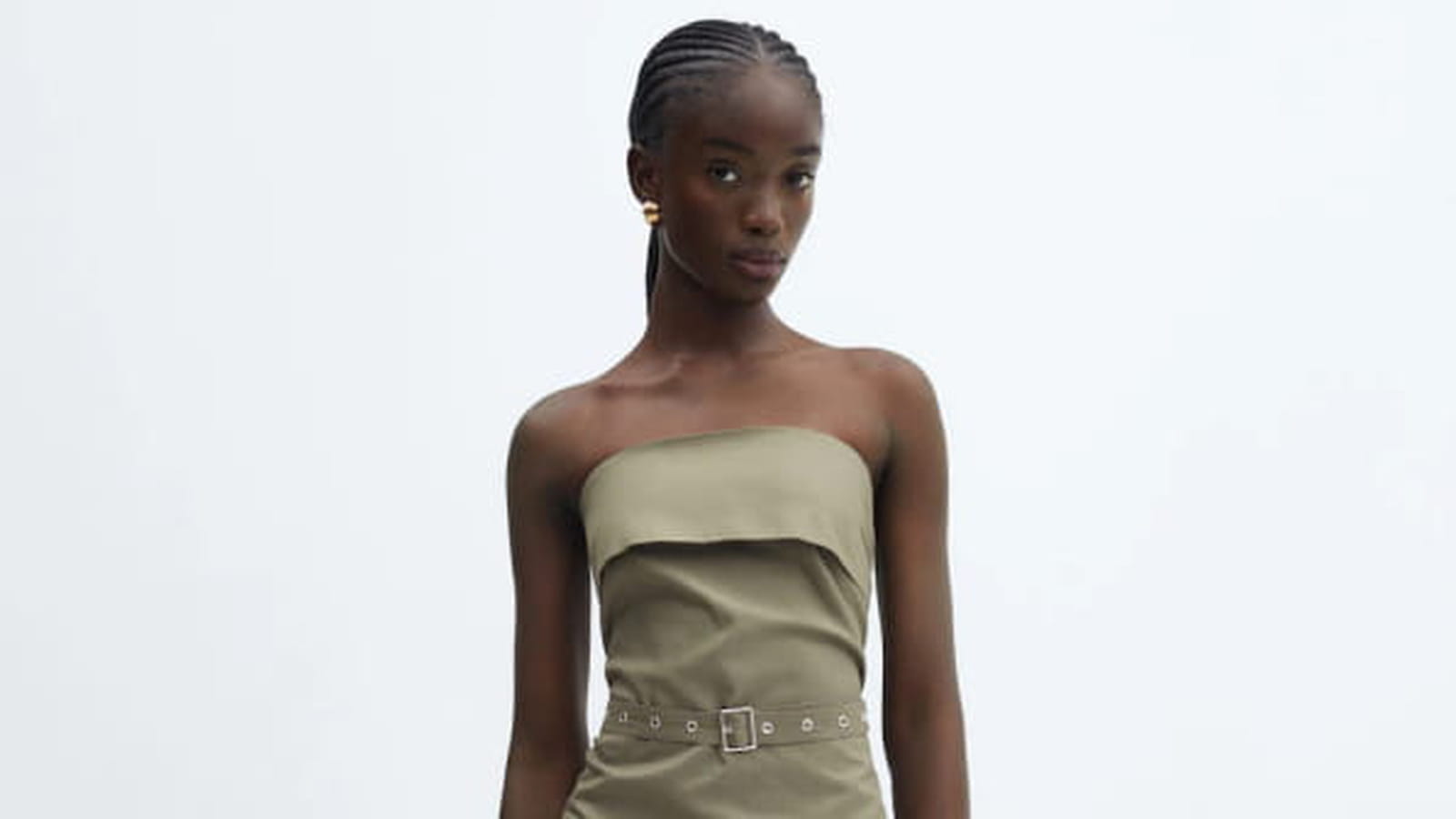 Robe bustier Mango
