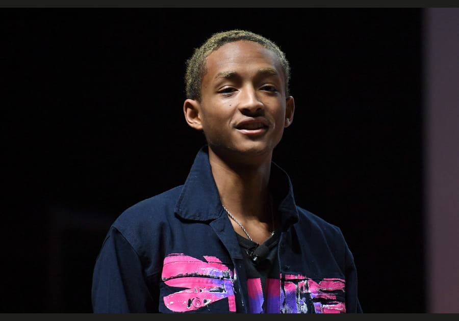 Les cheveux blonds de Jaden Smith