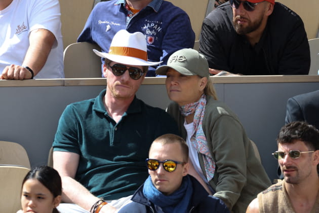 Caroline Vigneaux en belle compagnie &agrave; Roland-Garros
