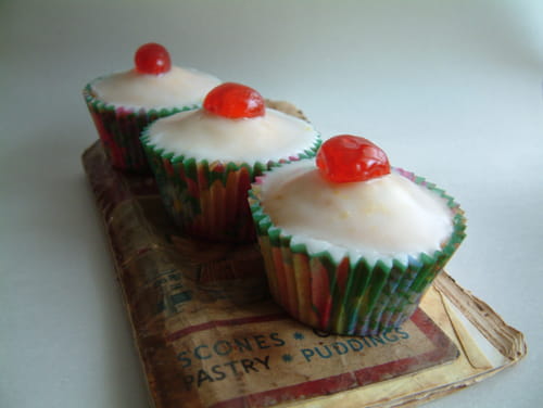 Cupcakes "Made in England" des années 60