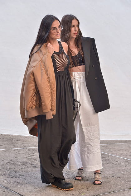 Demi Moore et Scout LaRue Willis au d&eacute;fil&eacute; Stella McCartney