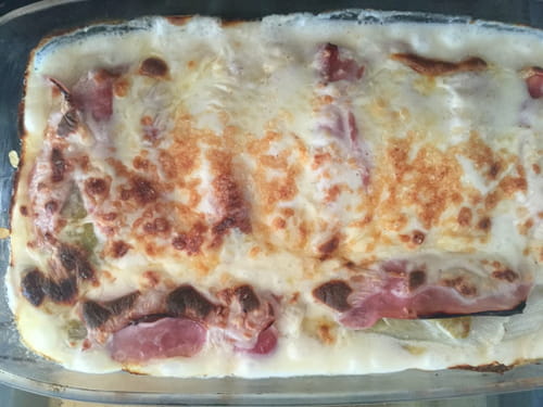 Endives au jambon gourmandes