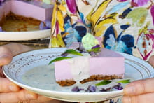 Cheese cake aux fleurs de lilas : Etape 2