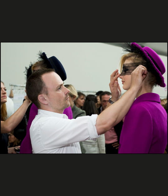 Le masque-voilette, star du regard