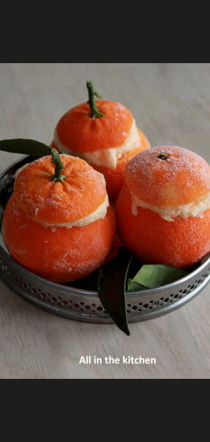Dessert minceur : cl&eacute;mentines givr&eacute;es
