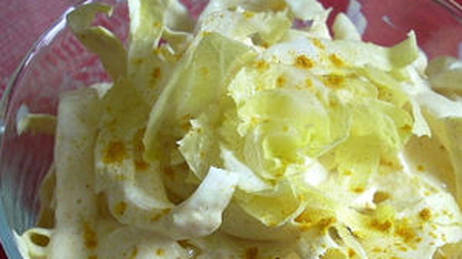 Salade d'endives au curry