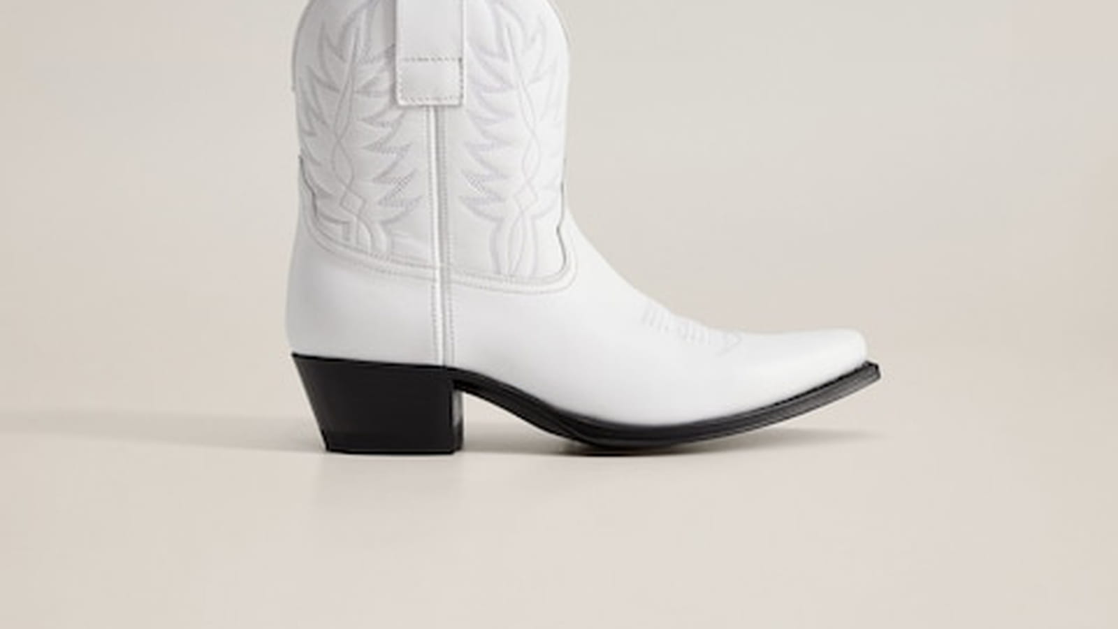 Bottines en cuir 