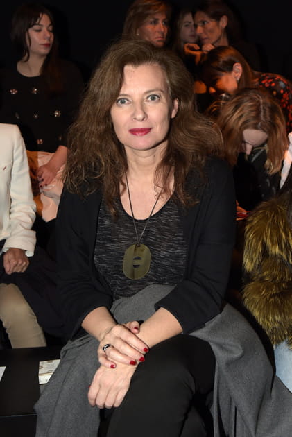 Valérie Trierweiler au défilé Paul & Joe