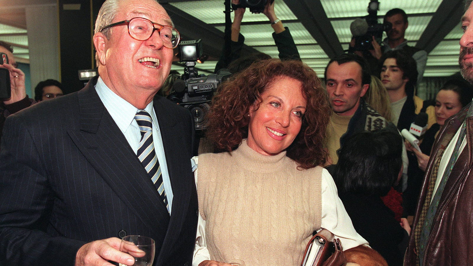 Jean-Marie Le Pen et Jany Le Pen