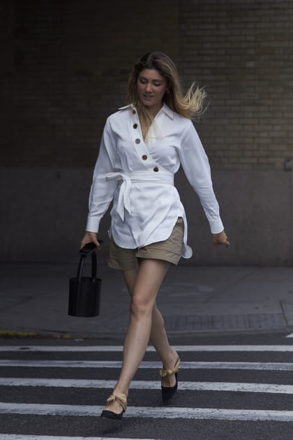 La chemise asymétrique