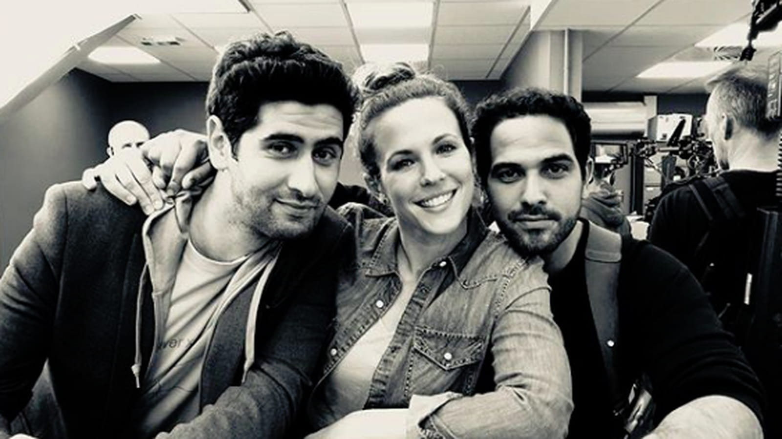 Lorie Pester, Mayel Elhajaoui et Samy Gharbi