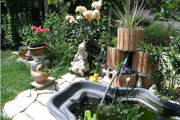 Un bassin tout en r&eacute;sine