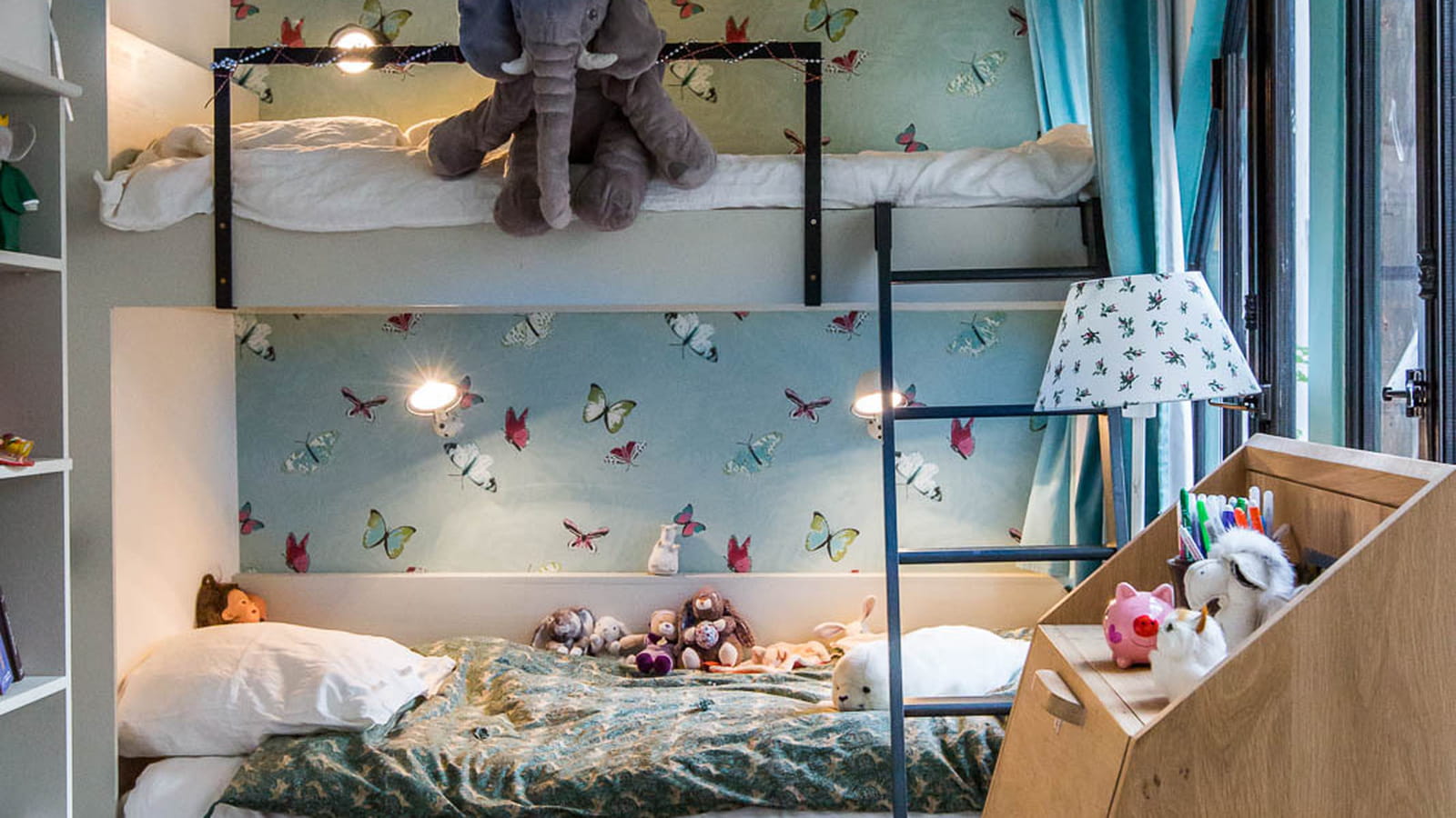 Chambre d'enfant bleue