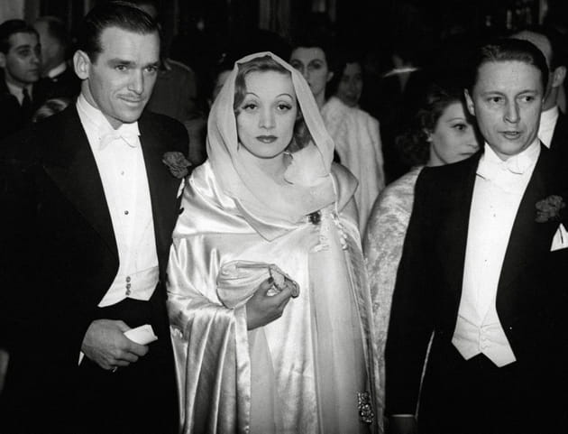 Avec Rudolf Sieber et Douglas Fairbanks en 1936