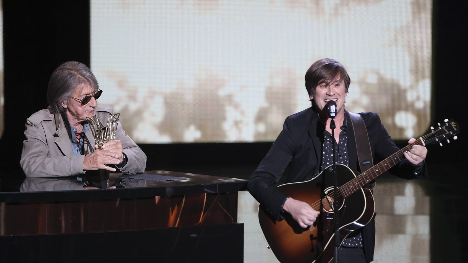 Jacques Dutronc et Thomas Dutronc