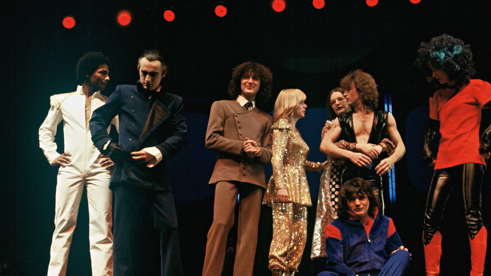 Pendant les répétitions de "Starmania", en 1979