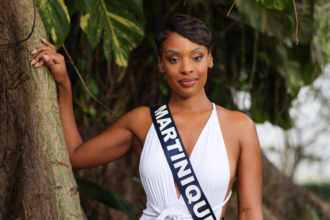 Miss France 2025 Angélique AngarniFilopon, Miss Martinique 2024 pose