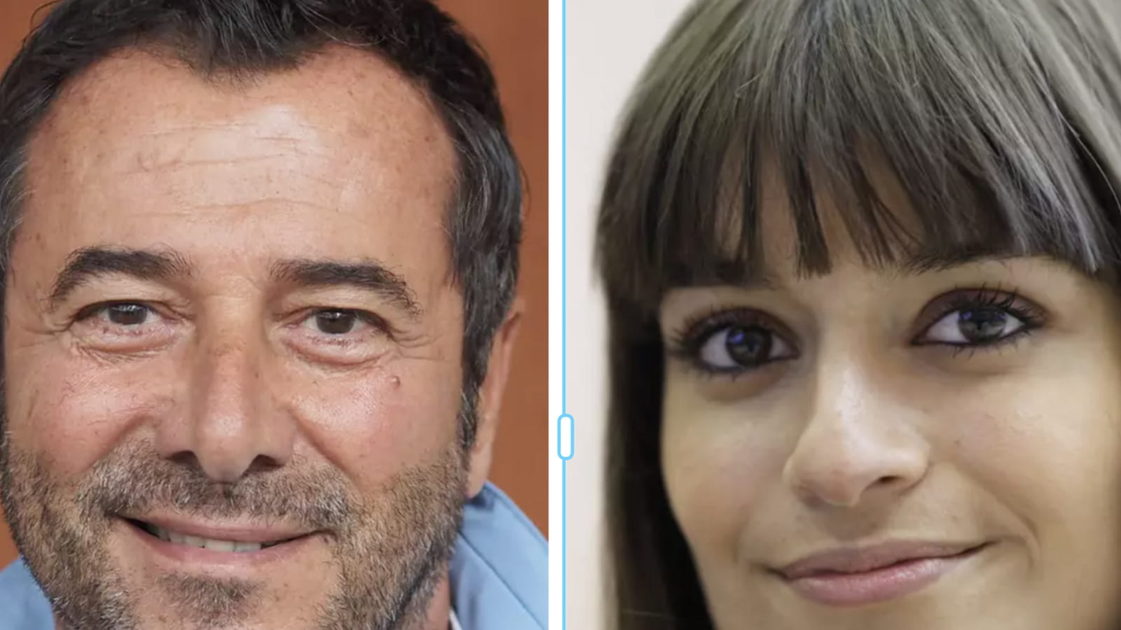 Bernard Montiel et Clara Luciani