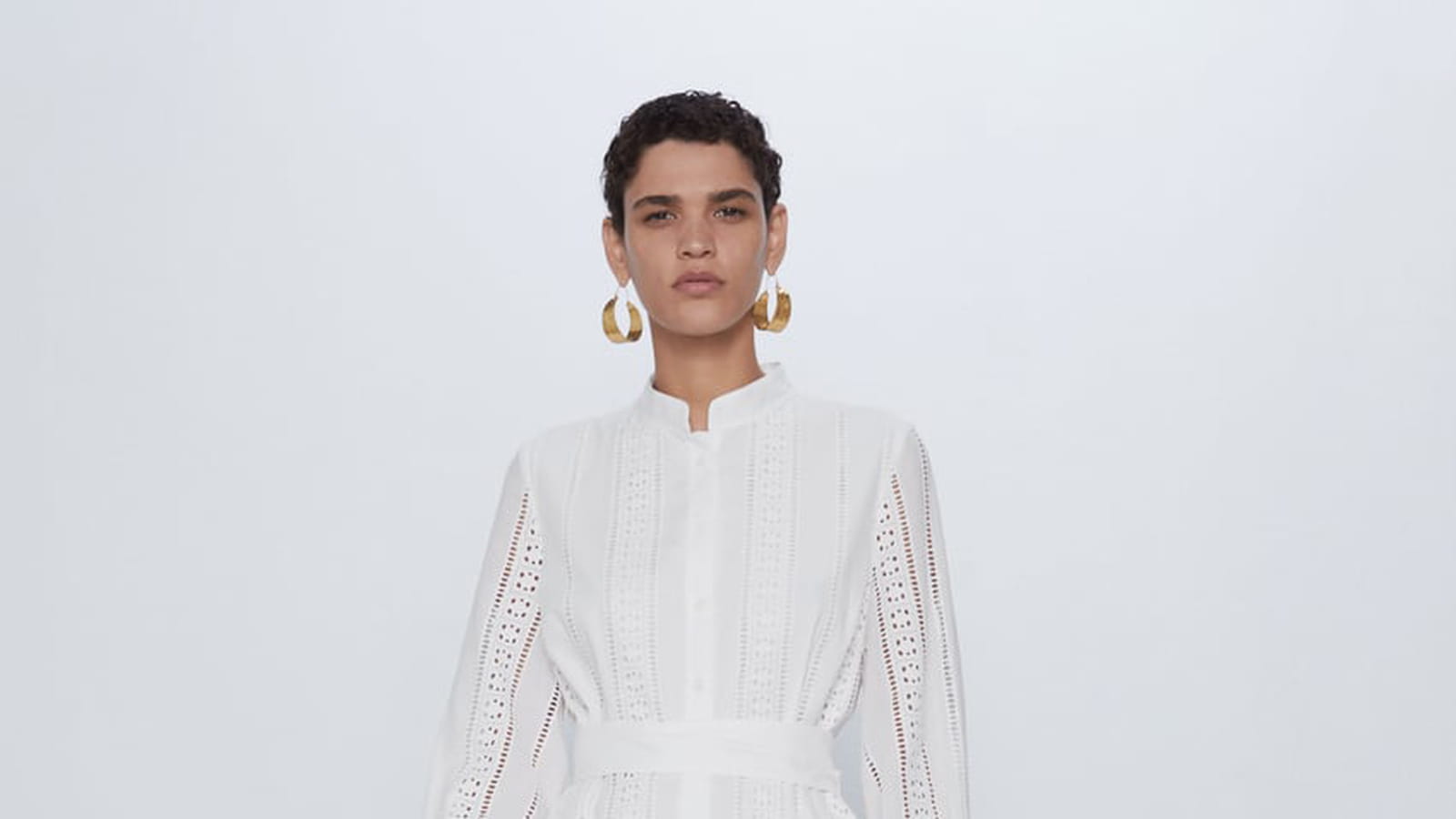 Robe couture brodée